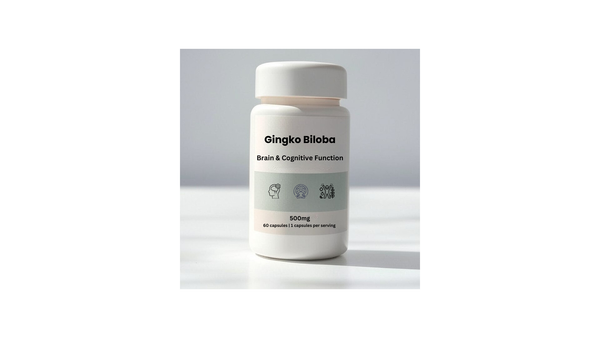 Gingko Biloba Supplement Bottle