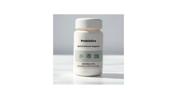 Probiotics Supplement Bottle